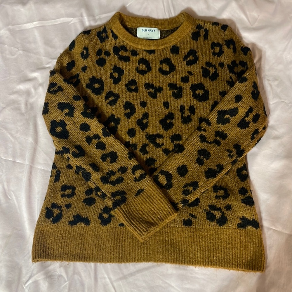 sweater,old navy,xs,black & dark brow